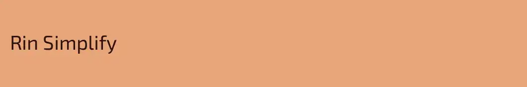 Rin Simplify